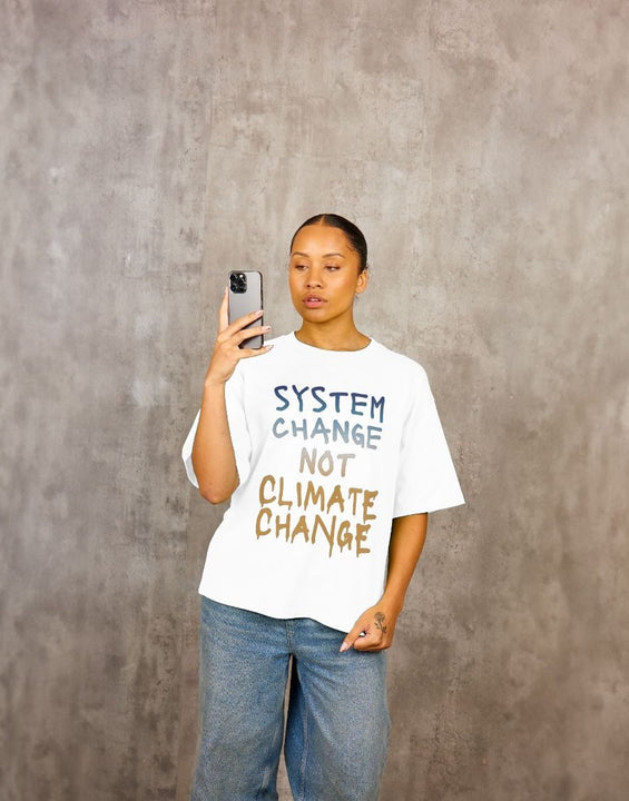 System Change Not Climate Change T Shirt