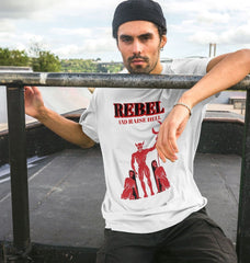 Graphic Rebel Devil Organic Cotton T Shirt