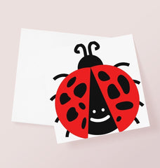 Ladybird Greetings Card